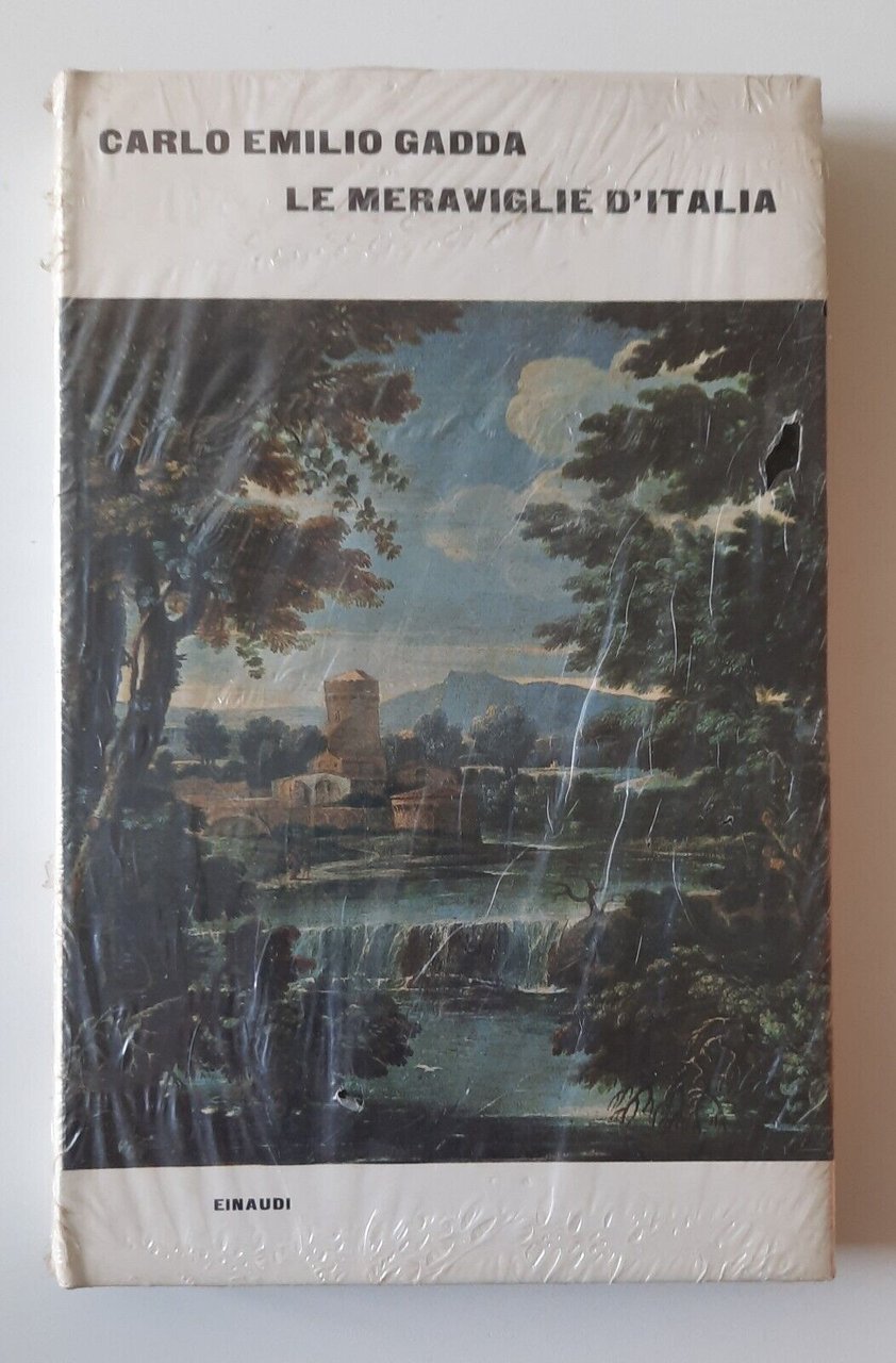 CARLO EMILIO GADDA LE MERAVIGLIE D'ITALIA EINAUDI SIGILLATO