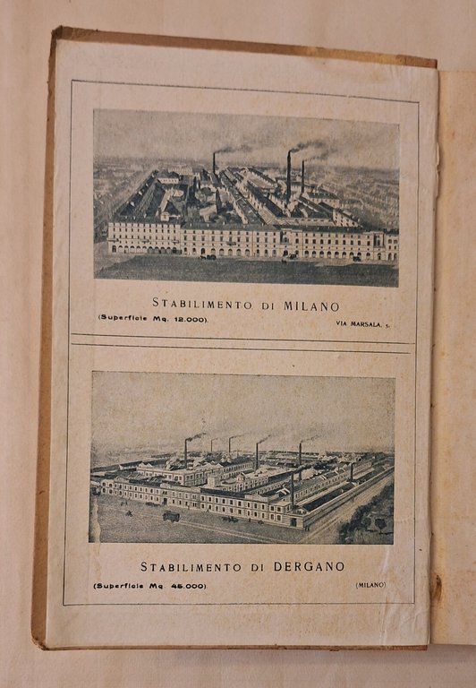 CARLO ERBA MILANO CATALOGO GENERALE 1925