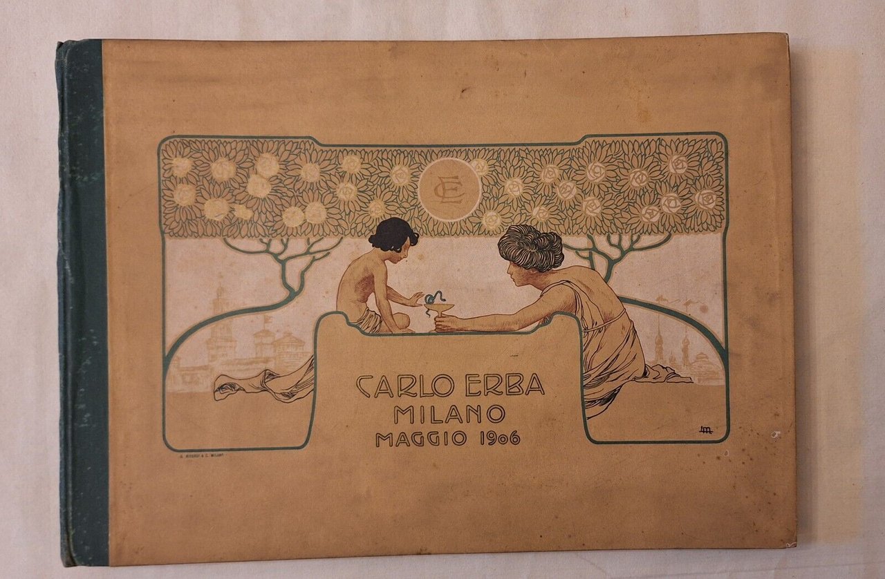 CARLO ERBA MILANO MAGGIO 1906 PUBBLICAZIONE PROMOZIONALE
