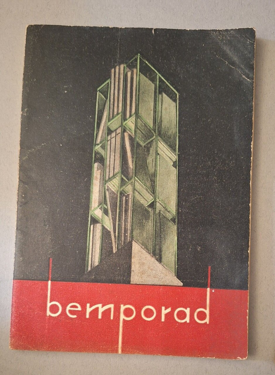CASA EDITRICE BEMPORAD CATALOGO EDITORIALE 1937