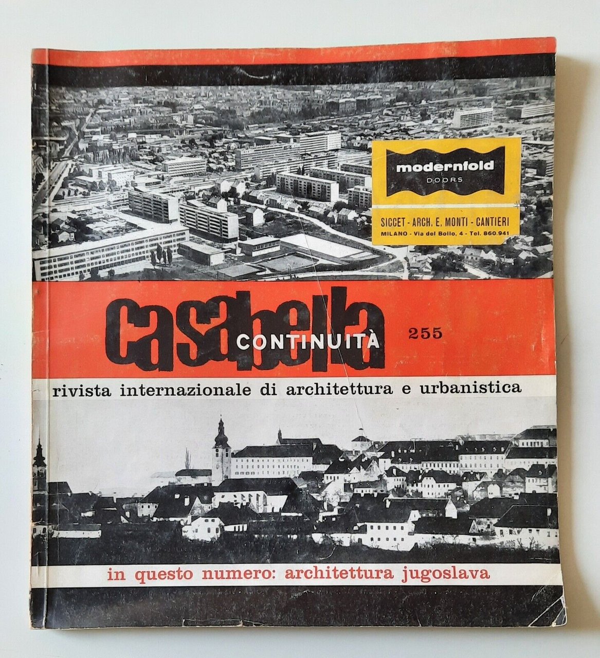 CASABELLA RIVISTA INTERNAZIONALE DI ARCHITETTURA N. 255