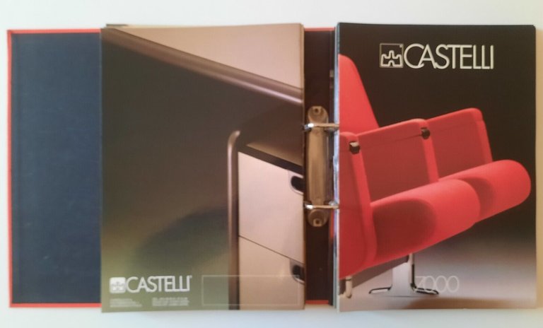 CASTELLI ARREDA CATALOGO PUBBLICITARIO FINE ANNI '70 DESIGN