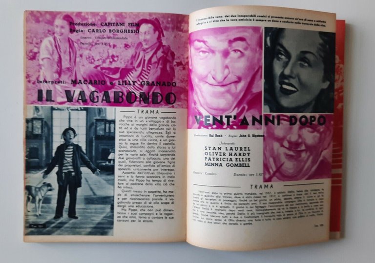 CATALOGO PARVA FILM ANNI '50 CINEMA