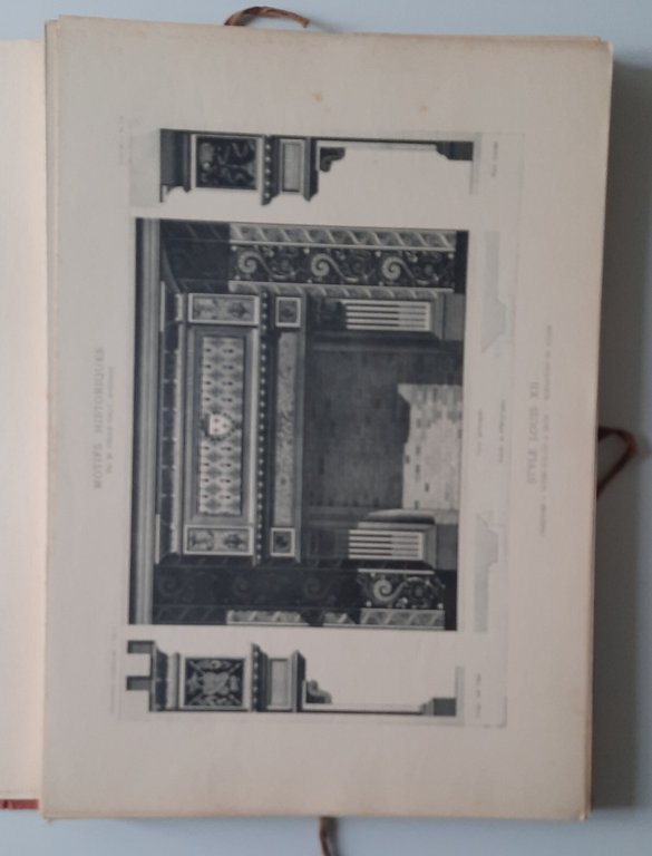 CESAR DALY MOTIFS HISTORIQUES INTERIEURS EXTERIEURS GIL MASSIN 4 VOLUMI