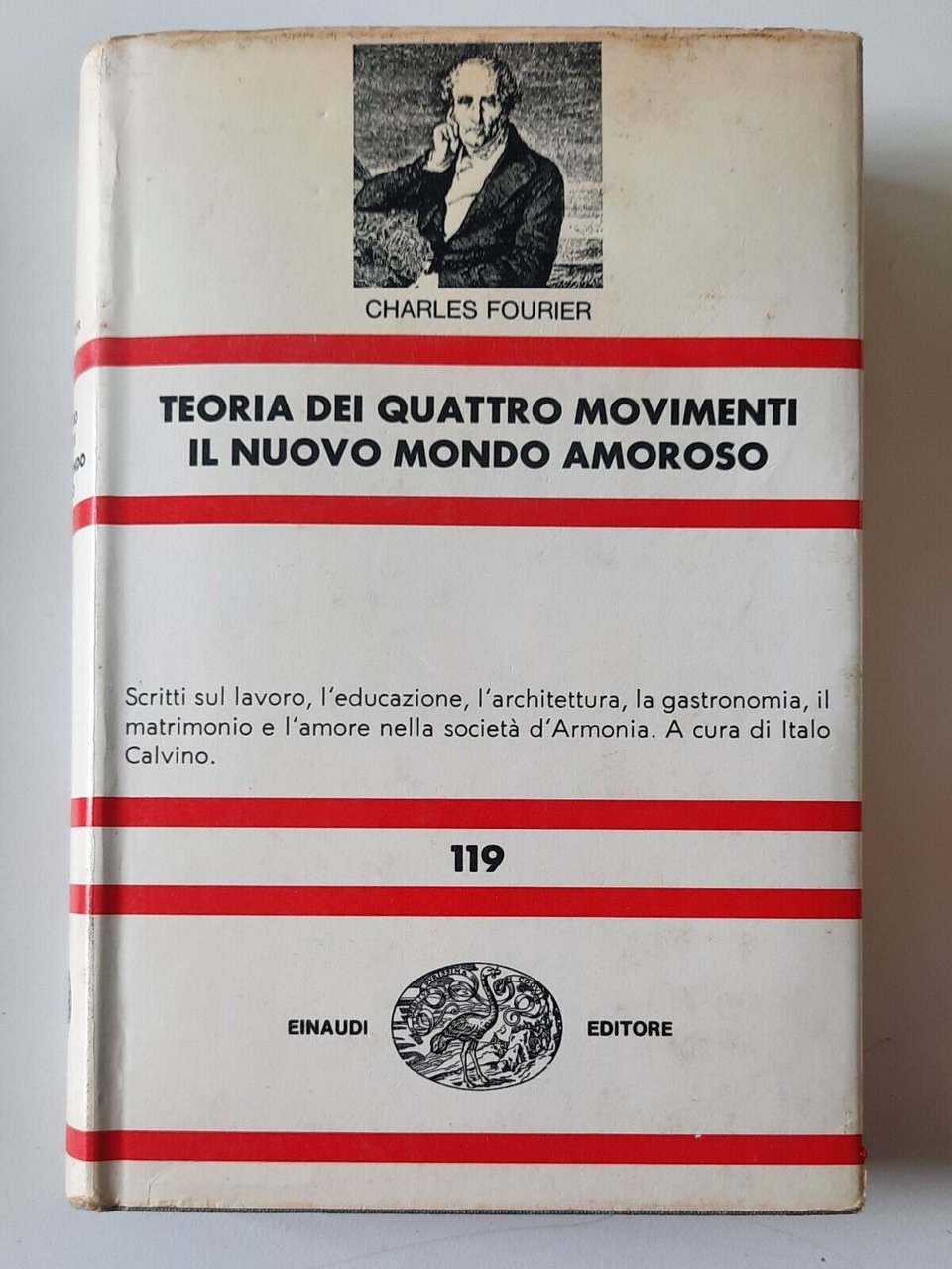 CHARLES FOURIER TEORIA DEI QUATTRO MOVIMENTI EINAUDI NUE 1971