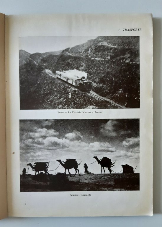 CHE COSA E' L'AFRICA ORIENTALE ROMA ED. L'AZIONE COLONIALE 1935