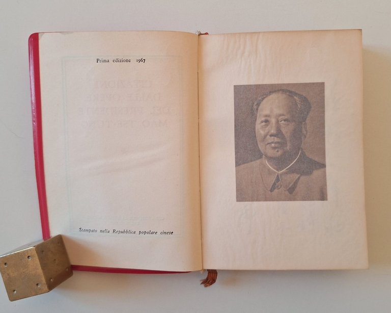 CITAZIONI DALLE OPERE DEL PRESIDENTE MAO TSE-TUNG CASA ED. IN … | Immagine Gallery 3