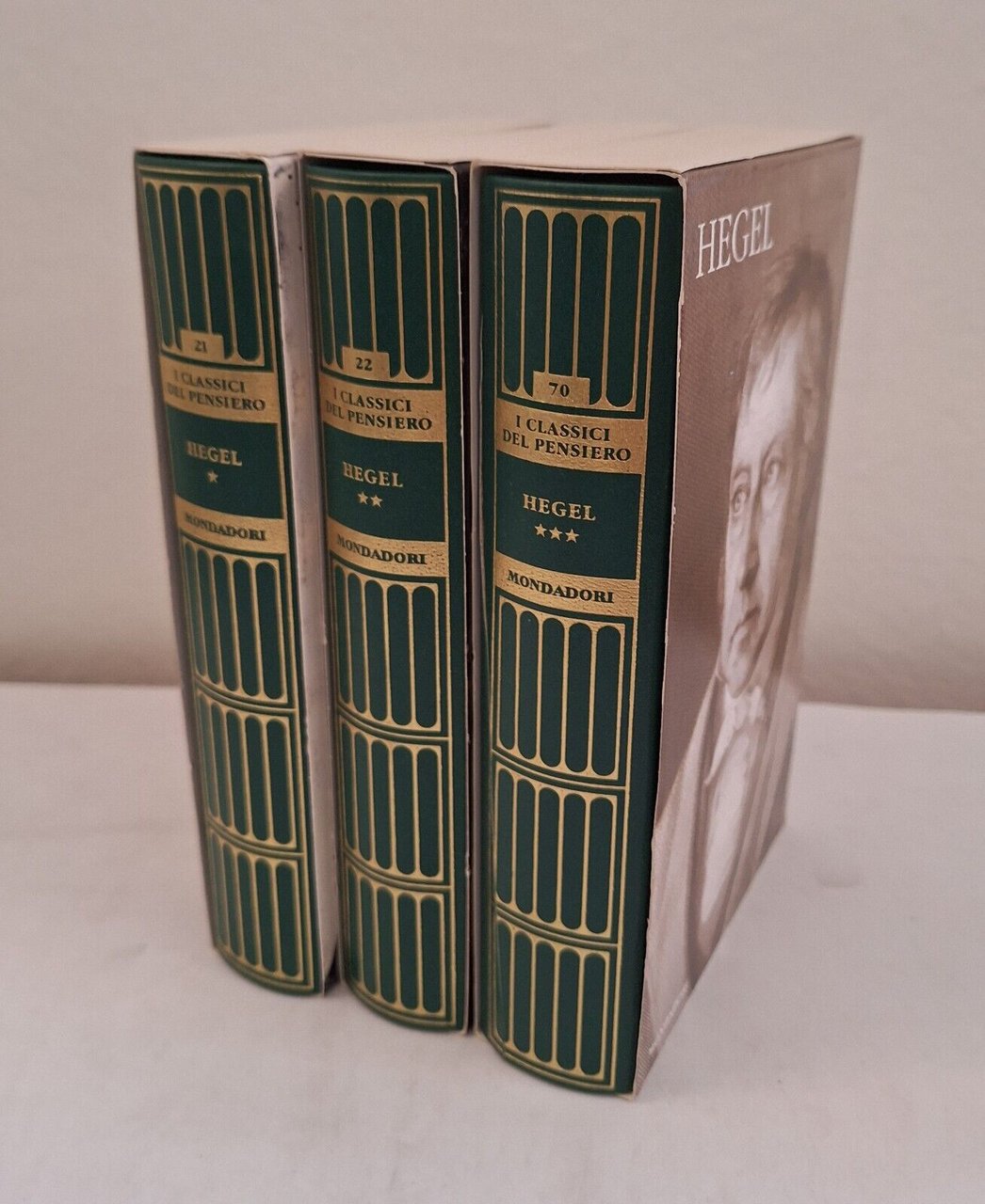 CLASSICI DEL PENSIERO HEGEL VOL. 1-2-3 MONDADORI