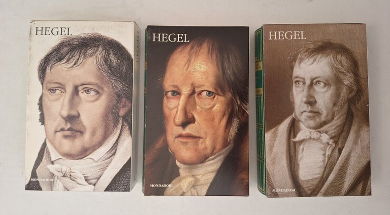 CLASSICI DEL PENSIERO HEGEL VOL. 1-2-3 MONDADORI
