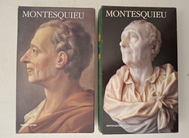 CLASSICI DEL PENSIERO MONTESQUIEU VOL. 1-2 MONDADORI