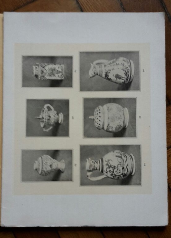 COLLECTION MANZI CERAMIQUE CATALOGUE FAIENCES ANCIENNES