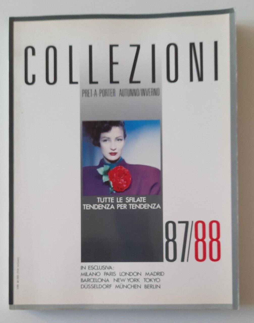 COLLEZIONI PRET A PORTER AUTUNNO/INVERNO 1987/88 ZANFI ED.