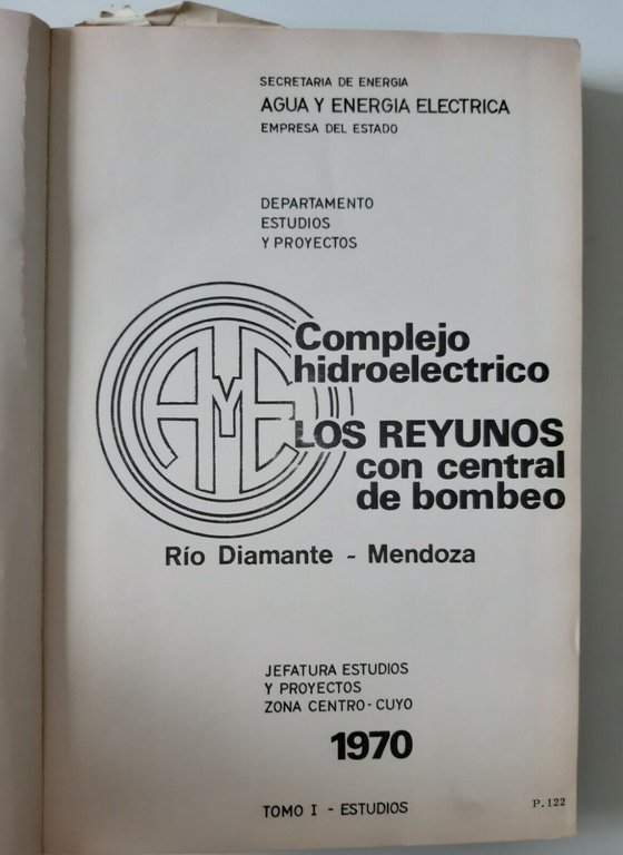 COMPLEJO HIDROELECTRICO LOS REYUNOS CON CENTRAL DE BOMBEO RIO DIAMANTE …