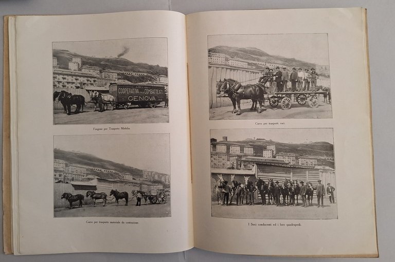 CONSORZIO COOPERATIVE LIGURI PRODUZIONE E LAVORO COMBATTENTI TIP. SOCIALE 1922