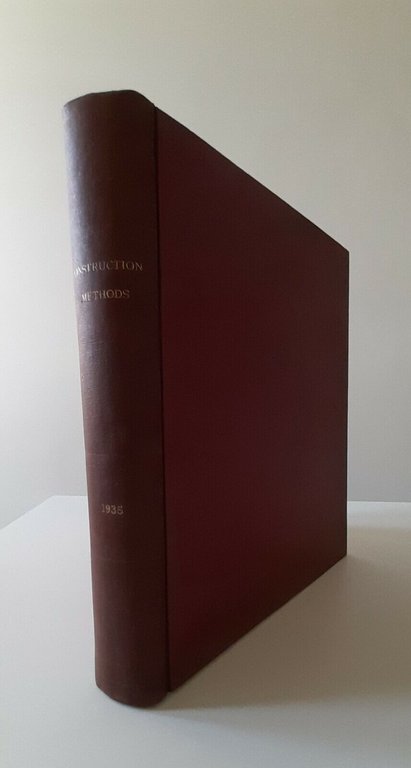 CONSTRUCTION METHODS MC GRAW - HILL PUBLISHING COMPANY INC. RIVISTA …