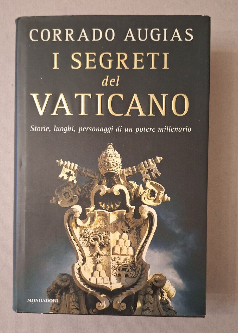 CORRADO AUGIAS I SEGRETI DEL VATICANO MONDADORI 2010 AUTOGRAFATO