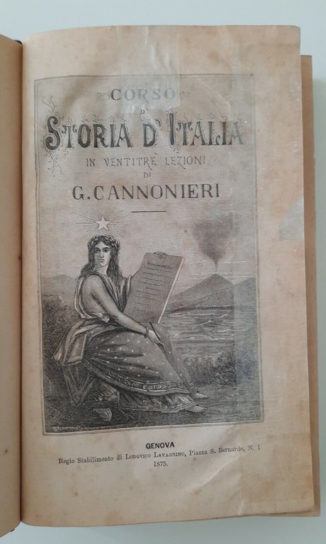 CORSO DI STORIA D'ITALIA IN 23 LEZIONI DI G. CANNONIERI … | Immagine Gallery 1