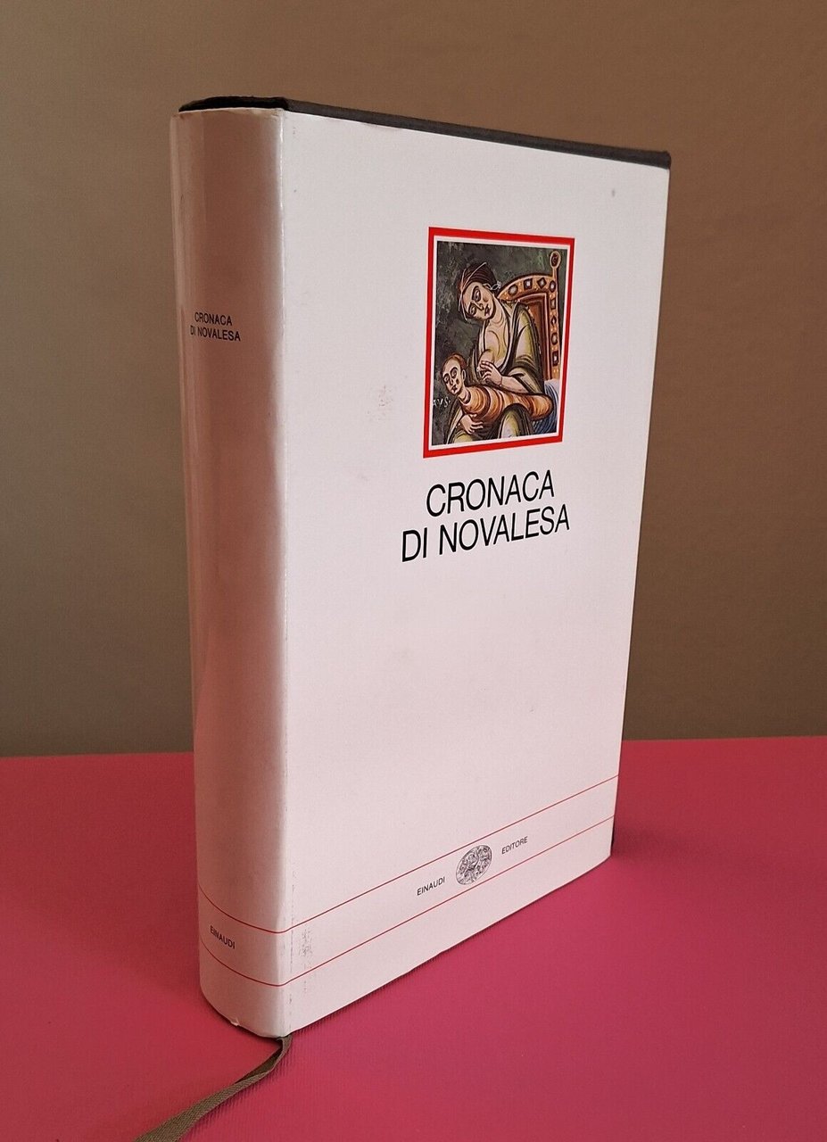 CRONACA DI NOVALESA EINAUDI MILLENNI 1982 1° ED.