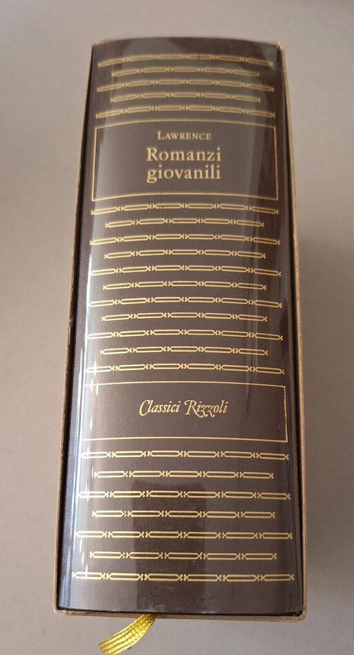 D. H. LAWRENCE ROMANZI GIOVANILI RIZZOLI CLASSICI 1985