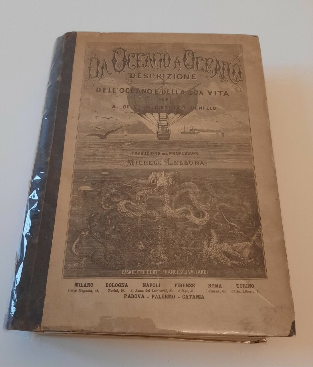 DA OCEANO A OCEANO DE SCHWEIGER LERCHENFELD LESSONA VALLARDI