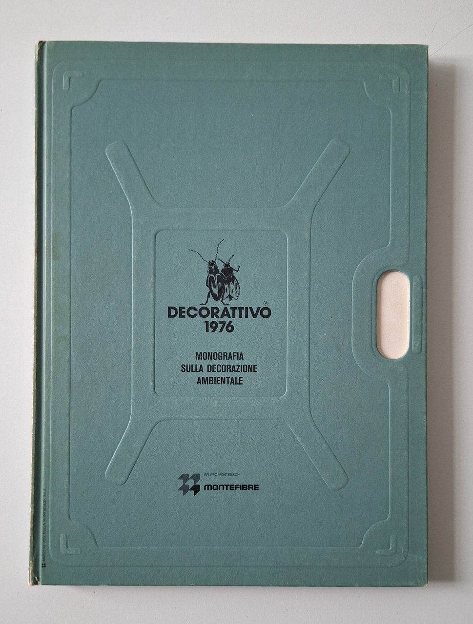 DECORATTIVO 1976 MONOGRAFIA DELLA DECORAZIONE AMBIENTALE MONTEFIBRE | Immagine principale