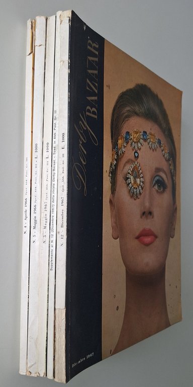 DERBY BAZAAR HARPER'S MAGAZINE N. 1-2 / 3 / 4/ …