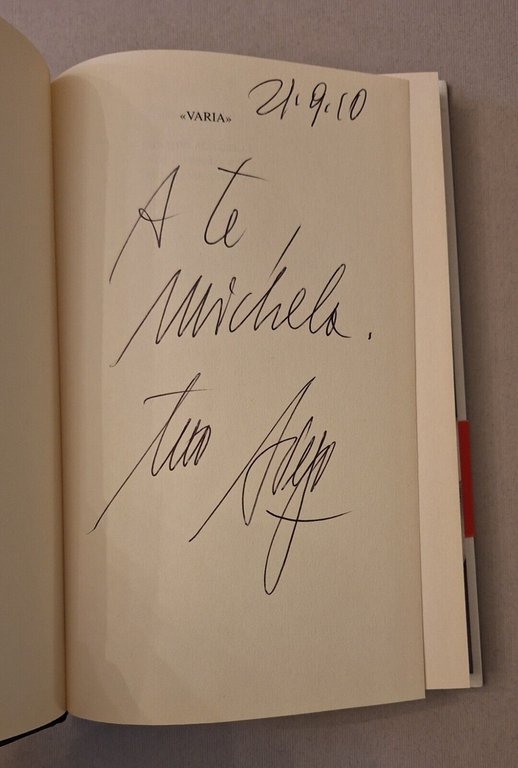 DIEGO DALLA PALMA A NUDO SPERLING & KUPFER 2010 AUTOGRAFATO