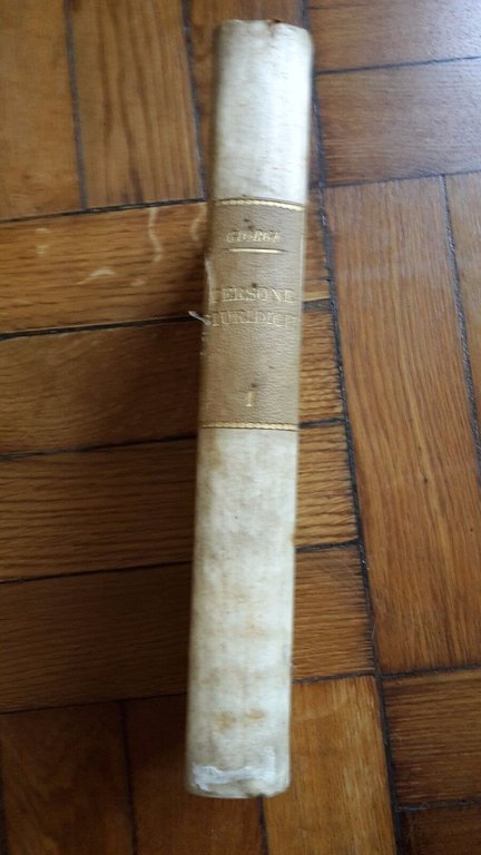 DOTTRINA PERSONE GIURIDICHE O CORPI MORALI GIORGIO GIORGI CAMMELLI 1889 …