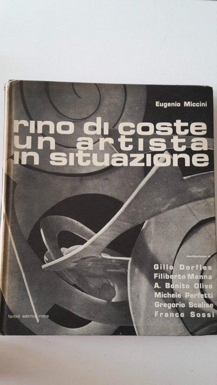 E. MICCINI RINO DI COSTE UN ARTISTA IN SITUAZIONE ED. …