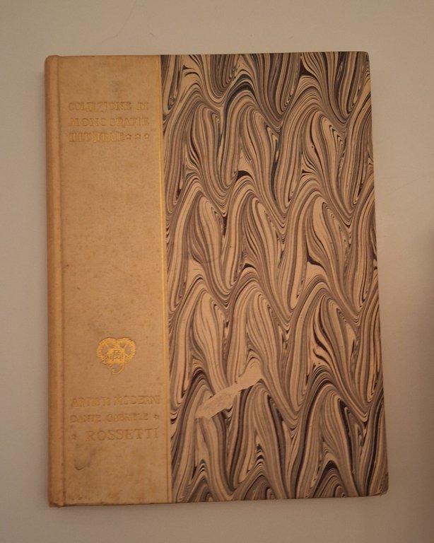 E. ROSSETTI ANGELI DANTE GABRIEL ROSSETTI IST. D'ARTI GRAFICHE 1906