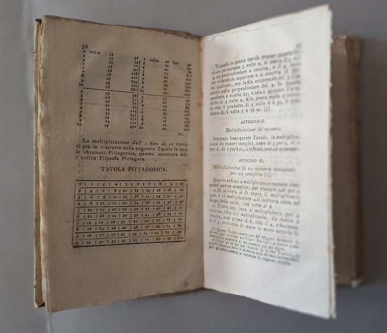 ELEMENTI D'ARITMETICA DI F. SOAVE VENEZIA A. SANTINI E FIGLIO