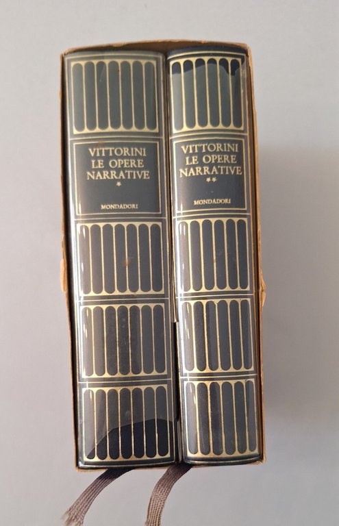 ELIO VITTORINI LE OPERE NARRATIVE MONDADORI I MERIDIANI 1974 1° …