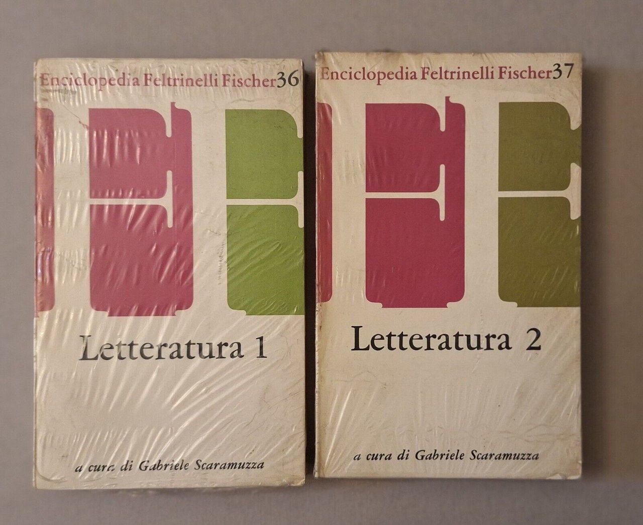 ENCICLOPEDIA FISCHER FELTRINELLI LETTERATURA VOL. 1 - 2 SIGILLATO