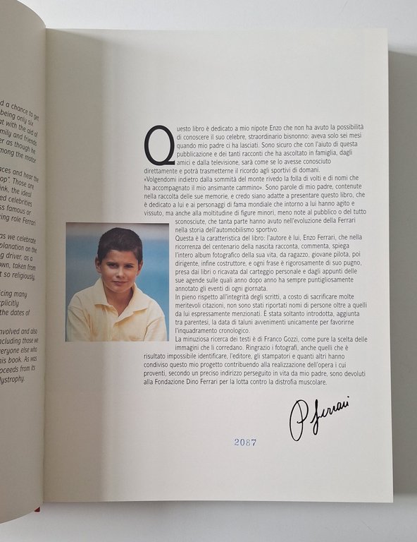 ENZO FERRARI UNA VITA PER L'AUTOMOBILE CONTI ED. 1998 ED. … | Immagine Gallery 3