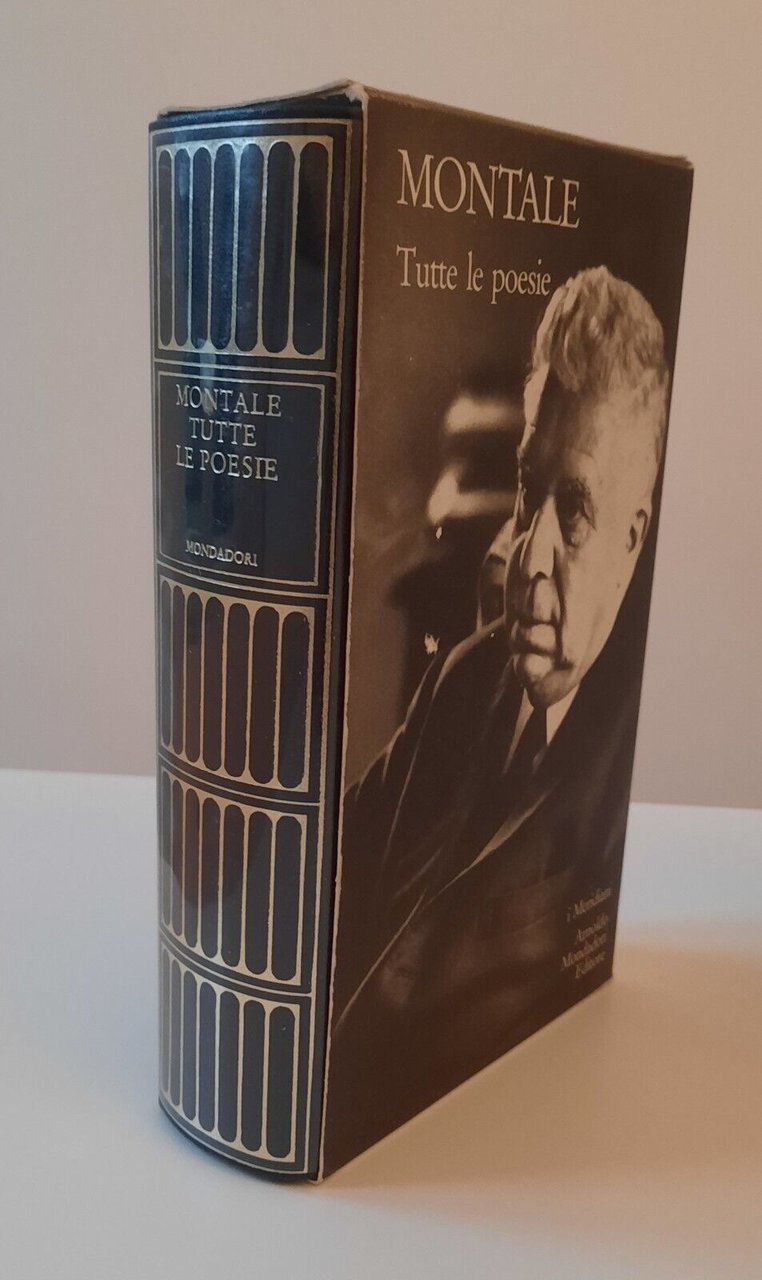 EUGENIO MONTALE TUTTE LE POESIE MONDADORI I MERIDIANI 1991
