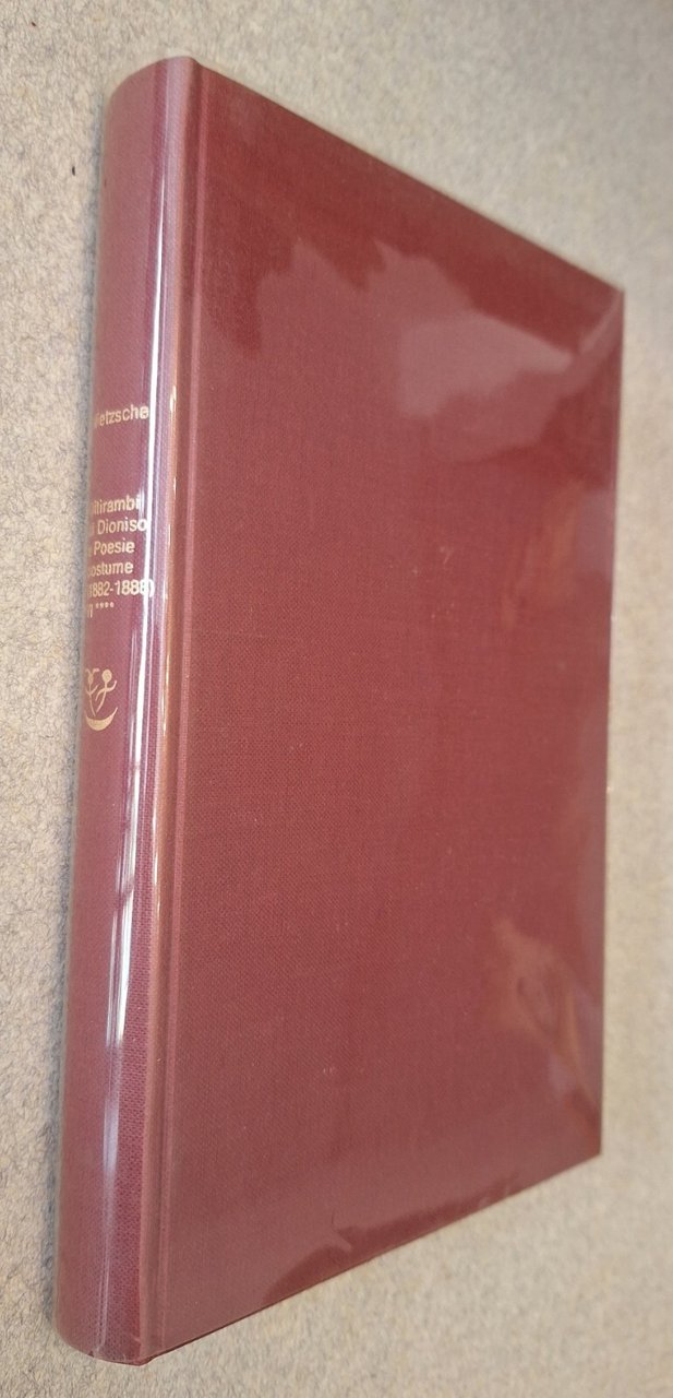 F. NIETZSCHE DITIRAMBI DI DIONISO E POESIE POSTUME ADELPHI 1970