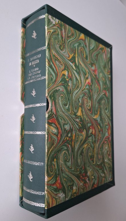 F. SAVORGNAN DI BRAZZA L'UOMO CHE DONO' UN IMPERO VALLECCHI …