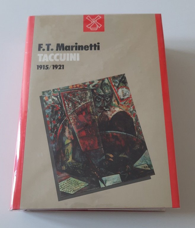 F.T. MARINETTI TACCUINI 1915/1921 IL MULINO 1987 1° EDIZIONE