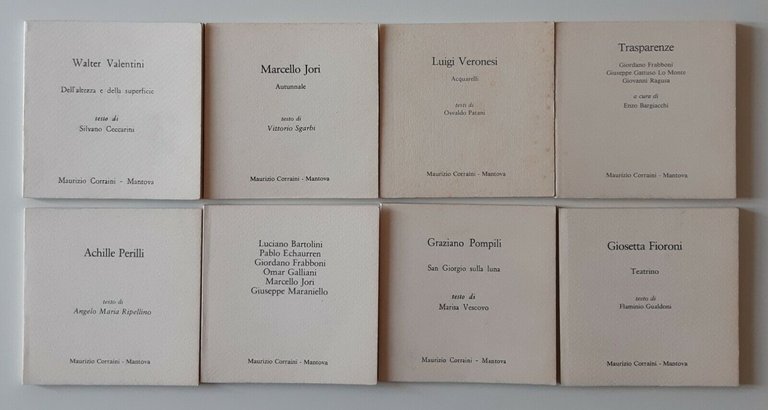 CORRAINI SERIE 10X10 PERILLI FIORONI JORI VERONESI VALENTINI .... 8 … | Immagine Gallery 1