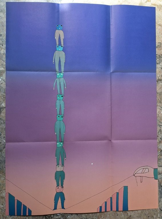 FOLON STUDIO MARCONI BROCHURE MANIFESTO MOSTRA 1974