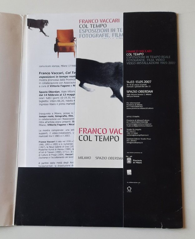 FRANCO VACCARI ESPOSIZIONI IN TEMPO REALE DAMIANI 2007