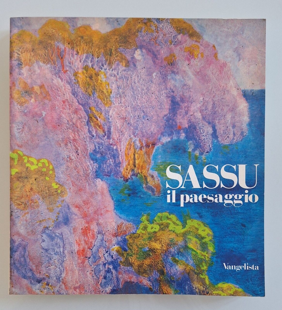 G. MASCHERPA ALIGI SASSU IL PAESAGGIO VANGELISTA 1988 AUTOGRAFATO