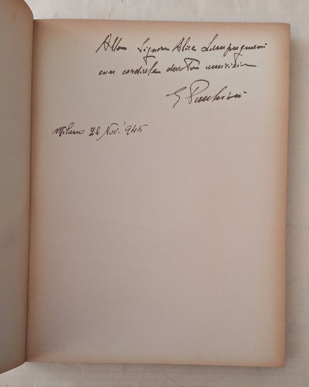 G. PACCHIONI CARLO CARRA' EDIZIONI DEL MILIONE 1945