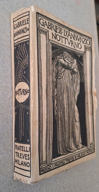 GABRIELE D'ANNUNZIO NOTTURNO F. TREVES 1921