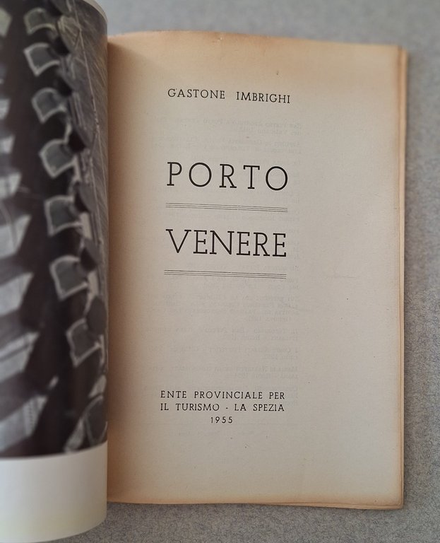 GASTONE IMBRIGHI PORTO VENERE ENTE PROV. TURISMO 1955