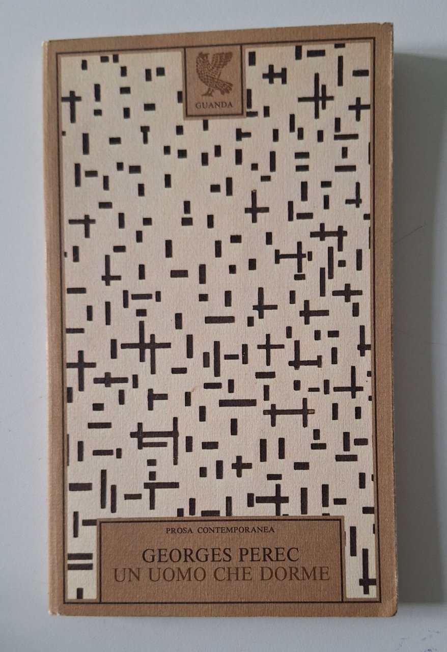 GEORGE PEREC UN UOMO CHE DORME GUANDA 1967 | Immagine principale