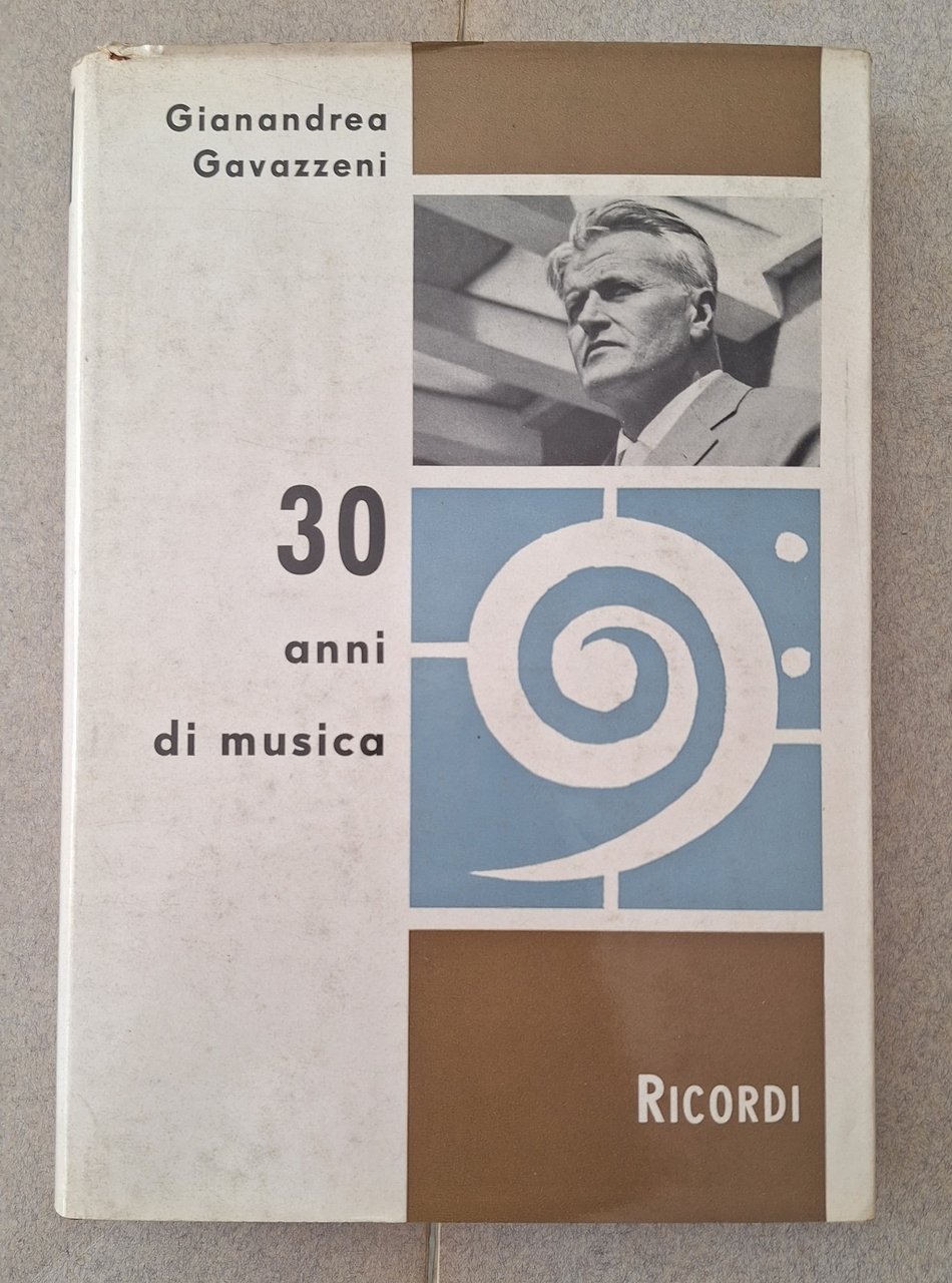 GIANANDREA GAVAZZENI 30 ANNI DI MUSICA RICORDI 1958