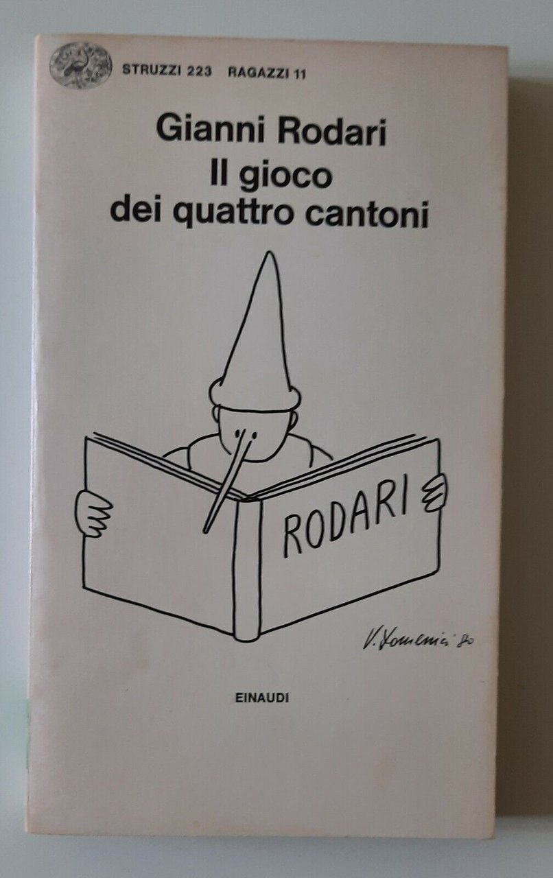 GIANNI RODARI IL GIOCO DEI QUATTRO CANTONI EINAUDI GLI STRUZZI …