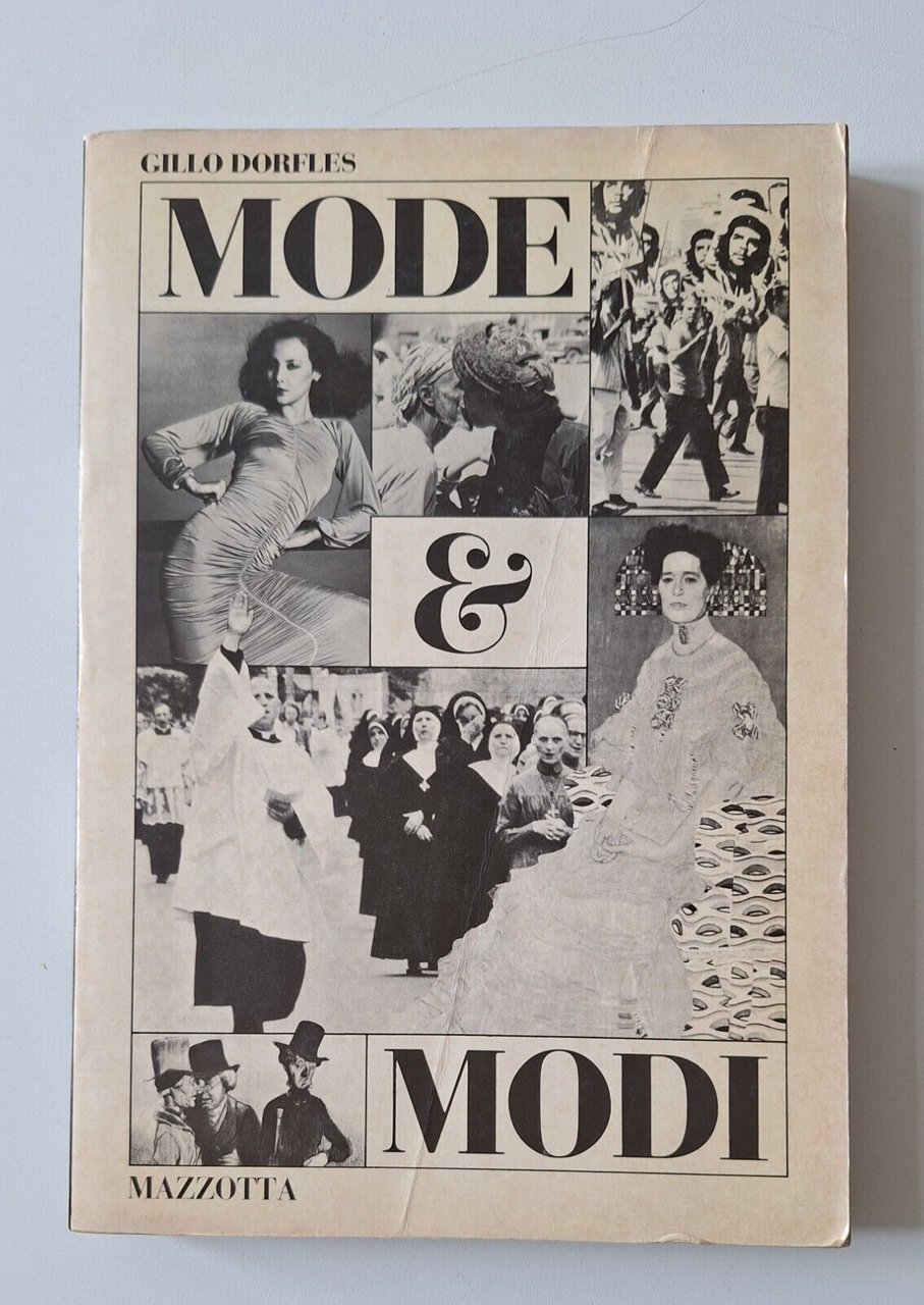 GILLO DORFLES MODE & MODI MAZZOTTA 1979