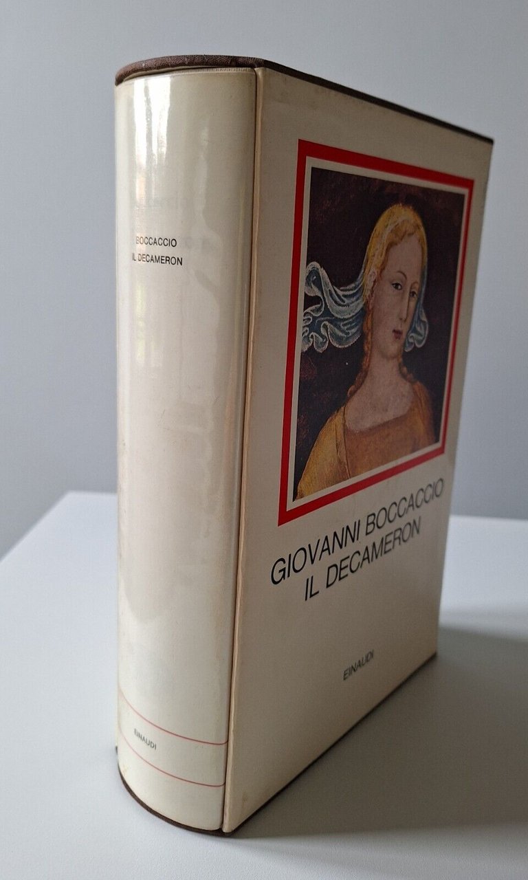 GIOVANNI BOCCACCIO IL DECAMERON EINAUDI I MILLENNI 1970